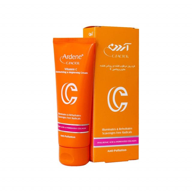 کرم روز مرطوب کننده و روشن کننده آردن سری C-Factor مدل ویتامین SPF 15 C حجم 75 میلی لیتر - Image 3