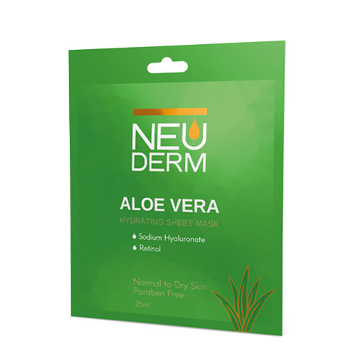 ماسک صورت آلوئهورا نئودرم|Neuderm Aloe Vera Sheet Mask