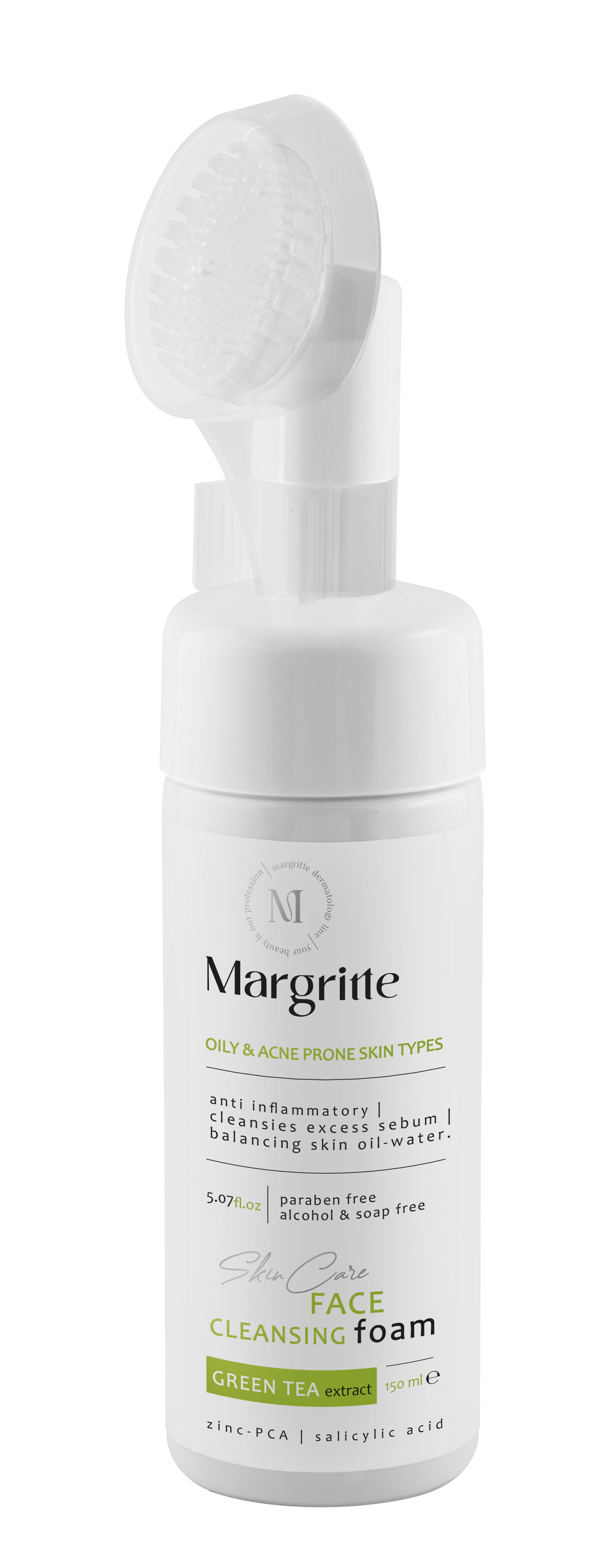 فوم شستشوی صورت (پوست چرب و مستعد آکنه) حجم 150 میلی لیتر مارگریت