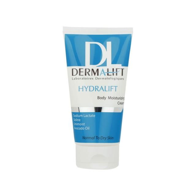 کرم مرطوب کننده بدن درمالیفت مدل هیدرالیفت مناسب پوست های خشک حجم 150 میلی لیتر